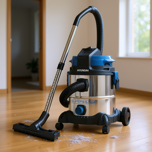 Aspiradora de Líquidos y Sólidos Hyundai 1000W Inox, Supersilenciosa, Uso en Seco y Húmedo - Product Image 3