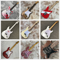 ST Factory OEM Electric Guitar Solid Light Yellow Wood Fast Shipping for Musicians Maple Back/Side Material