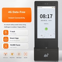 Mesin Absensi Wajah dan Sidik Jari Biometrik WiFi 4G dengan Perangkat Lunak Gaji Cloud