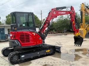 Mini-excavatrice d'occasion d'origine japonaise VIO57, état 95% neuf, moteur, boîte de vitesses, pompe, engrenages, prix bas, 5,5 tonnes, modèle 2025 - Product Image 3