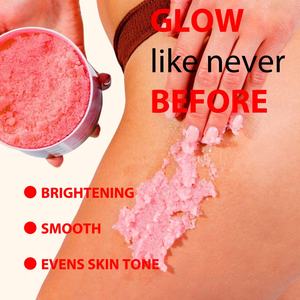 Gommage corporel éclaircissant personnalisé à l'acide kojique, vitamine C, AHA, BHA pour les aisselles, l'intérieur des cuisses, la zone intime et le bikini - Product Image 2