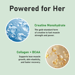 Gomitas de Creatina para Mujeres, Directo de Fábrica, Creatina Monohidrato para Antes y Después del Entrenamiento, Mejora la Densidad Ósea, Aumenta la Flexibilidad de las Articulaciones - Product Image 6