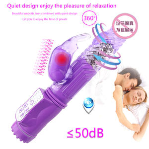 30 Frequenz Sexspielzeug Frauen Schub Dildo Vibrator Rotierender Kopf VIb rating Rabbit Vibrator - Product Image 4