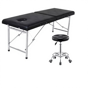 Table de massage pliante polyvalente en métal pour salon de beauté et spa – Mobilier commercial portable pour soins et raclage – Vente en gros - Product Image 2