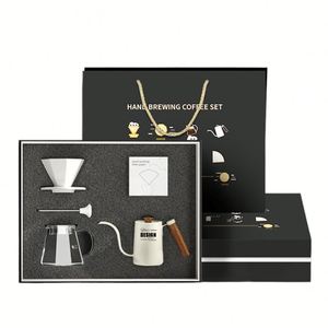 Ensemble cadeau de café filtre personnalisé, kit de préparation à domicile avec cafetière et accessoires pour les amateurs de café personnalisés - Product Image 1