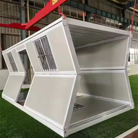 Suministro directo de fábrica Casa contenedor modular plegable portátil de 2 pisos de alta calidad con stock completo