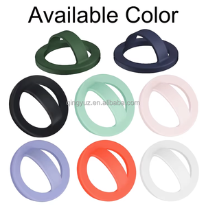 Magnetic Ring Holder Silicone <strong>Finger</strong> <strong>Strap</strong> for Phone Mount Shockproof Anti-Fall Anti-Slip Grip Stand for 15 14 13 12 - Product Image 4