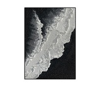 Peinture sur toile d'art moderne pour chambre d'hôtel Hampton Inn, vente en gros, projets hôteliers américains, décorations murales pour chambres.