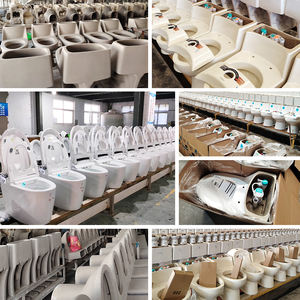 Factory Wholesale Economic <strong>White</strong> Siphon Flushing Sanitary Ware Floor Mounted One Piece <strong>Bathroom</strong> Ceramic One Piece WC Toilet Bowl - Product Image 5