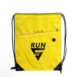 Hot Sale Custom Logo Sports Backpack FOCUS Promotional Polyester Drawstring Bag Giveaway Gift
