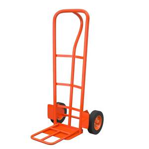 भारी शुल्क धातु डोली हैंड ट्रक कार्ट ट्रॉली स्टील रबर सामग्री हैंडलिंग उपकरण - Product Image 5