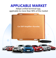 Bosstar coréen amplificateur voiture Audio karaoké Ktv avec voiture sans fil Microphone Dsp amplificateur de puissance pour Android stéréo