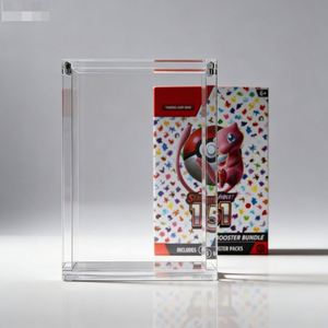 Estuche de exhibición Rocket Supply Co Premium Booster Bundle, acrílico de 10 mm, protección UV duradera para Pokémon Scarlet Violet 151 - Product Image 2