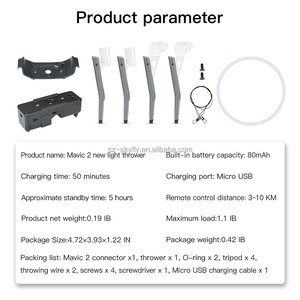 Système de largage en gros JHDDJI pour drones Mavic 2 Pro Zoom, AIR 2, Mini 2 – Largueur d'appâts de pêche, de bagues de mariage, de cadeaux et de matériel de sauvetage - Product Image 4