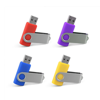 Flashdisk USB Putar USB 2.0 Pendrive Plastik Memory Stick untuk Laptop Tablet Ponsel
