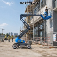 Nacelle élévatrice automotrice diesel-électrique 12m 18m 20m 30m pour la construction et la bâtiment, à vendre