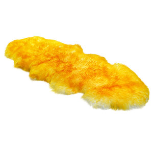 Piel de Oveja de Primera Calidad, Patrón Crudo, Piel Sintética Suave para Prendas, con Punta Dorada, 7-9 pies cuadrados, Collar OKAYDA - Product Image 5