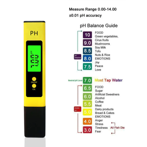 Medidor de <span class=keywords><strong>pH</strong></span> Tipo Caneta de Alta Precisão 0.01pH, Testador Portátil de Qualidade da Água para Água Potável, Laboratórios e Uso Doméstico - Product Image 4
