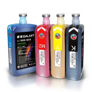 Galaxy dx5生态溶剂墨水/生态溶剂墨水，用于ep-son Dx5/Dx4/DX7打印头