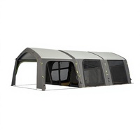 Tente de camping gonflable Zhuifeng pour 8 personnes, tente tunnel gonflable de luxe pour la famille, avec 2 chambres