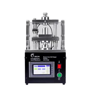 Máquina prensadora eléctrica compacta para crimpadora de celda de moneda CR2032