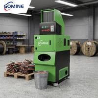 Équipement de recyclage du cuivre de petite taille GM-S03 40kg/h 4.8kw Machine à granuler les câbles Gomine