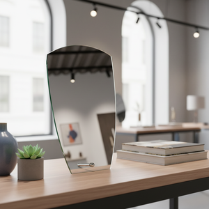 Specchio in vetro con supporto integrato 90X150 per esposizione - Product Image 3