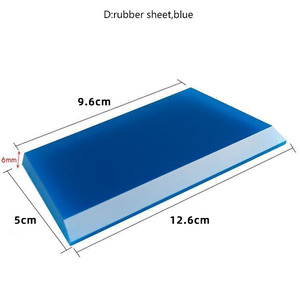1 adet temiz kazıyıcı kürek kauçuk pencere tonu silecek su bıçak silecek cam Handy araba yıkama temizleyici aracı buz kesici - Product Image 5
