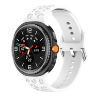 Correa de Reloj de Silicona con Grabado de Leopardo para Samsung Galaxy Watch 8 40/44mm Watch 8 Classic