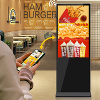 Kiosco Táctil Vertical de 49/55/65 Pulgadas con Pantalla LCD para Señalización Digital en Interiores, para Centros Comerciales, Tiendas, Hoteles y Transporte Público