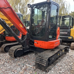 Excavatrice Kubota KX163 d'occasion, à zéro balayage de queue, avec flèche pivotante, en bon état, à prix abordable, à vendre - Product Image 2