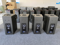 Système de sonorisation actif Lase Sound L-VRX932 professionnel, enceinte line array simple 12 pouces avec 600W/2400W et boîtier en bois