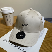 Casquette de baseball ajustable en coton unisexe pour adultes, taille unique, avec logo personnalisé et fermeture à lanière, style athlétique.