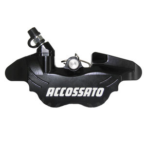 Pinza de Freno de Disco Radial Izquierda Negra Accossato para MiniGP, Pitbike y Scooters o Pastillas para Reequipamiento/Actualización - Product Image 1