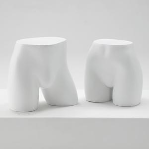 Mannequin féminin blanc, modèle de fesses pour la lingerie, présentoir de vêtements, magasin de sous-vêtements, mannequin de corps inférieur en vente - Product Image 1