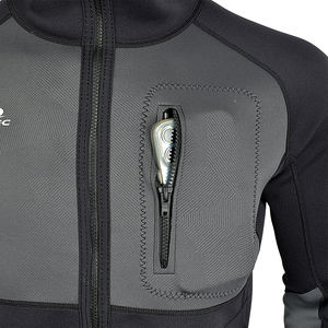 Traje de neopreno Anti UV de marca de Taiwán confiable, chaqueta impermeable con capucha de 5mm, manga larga, diseño de talla grande Unisex para buceo - Product Image 6