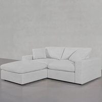 Neuer Trend Minimalistisches Wolken-Sofa Komfortables Lounge L-förmiges Eck-Modulares Sektionalsofa