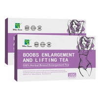 Thé pour gros seins, vente chaude, raffermissant, suppléments abondants, thé à base de plantes pour l'augmentation mammaire, thé liftant