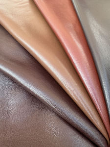 Chất lượng cao thân thiện với môi protein da <span class=keywords><strong>PU</strong></span> nhân tạo tổng hợp da quần áo vải-Vegan da - Product Image 3