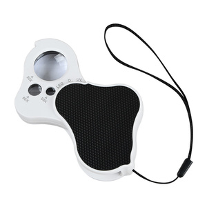 Loupe de bijoutier illuminée 30x 60x 90X, loupe de poche pliante et ouverte avec LED et BM-MG8090 de lumière UV - Product Image 3