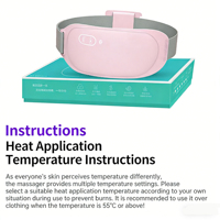 Ceinture de massage portable de haute qualité avec chaleur et contrôle de la minuterie pour femmes - Masseur confortable pour soulager les douleurs menstruelles