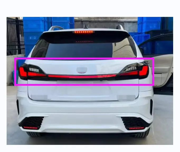 MX LED TAILLIGHTS LÂMPADA TRASEIRA através das luzes traseiras para Lexus RX 270 300 450 2009-2015