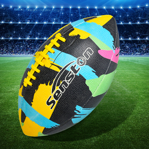 Ballon de rugby OEM taille officielle 9, ballon de rugby pour match de football américain - Product Image 2