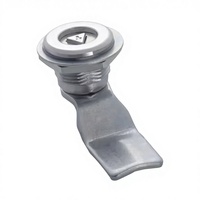 Serrure à came triangulaire FS3101 pour boîtes aux lettres, boîtes postales, armoires et classeurs métalliques
