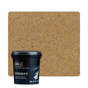 Vissney Texture de mur de peinture en aérosol de peinture murale texturée de sable de qualité supérieure en émulsion acrylique - Product Image 6
