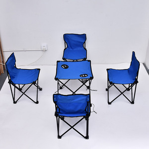 Table de camping confortable de coussin et chaise pliante de combinaison avec la chaise <span class=keywords><strong>4</strong></span> - Product Image 3