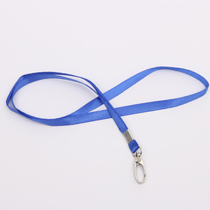 Lanière en nylon 1,0 m avec boucle en métal olive et badge de marque pour permis de travail, exposition et carte d'identité étudiant - Product Image 1