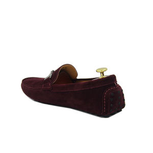 La maggior parte dei confortevole degli uomini del Vino tutti in pelle pieno di modo di colore mocassini casual <span class=keywords><strong>scarpe</strong></span> classiche da uomo - Product Image 4