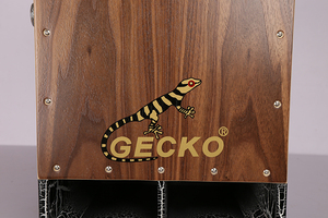 Tắc Kè cd01as Cajon hộp trống <span class=keywords><strong>2</strong></span> lỗ âm thanh woofer Beat hộp gỗ óc chó Super Bass Jumbo Cajon hộp trống với điều chỉnh bẫy - Product Image 3