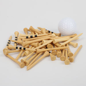 Tees de golf en bambou naturel écologiques, multi-tailles 42/54/70/83 mm, biodégradables, avec logo personnalisé - Product Image 3